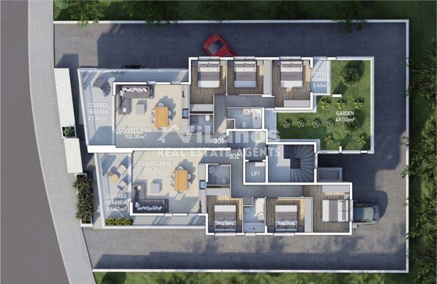 (For Sale) Residential Penthouse || Limassol/Agios Georgios - 124 Sq.m, 3 Bedrooms, 475.000€ 